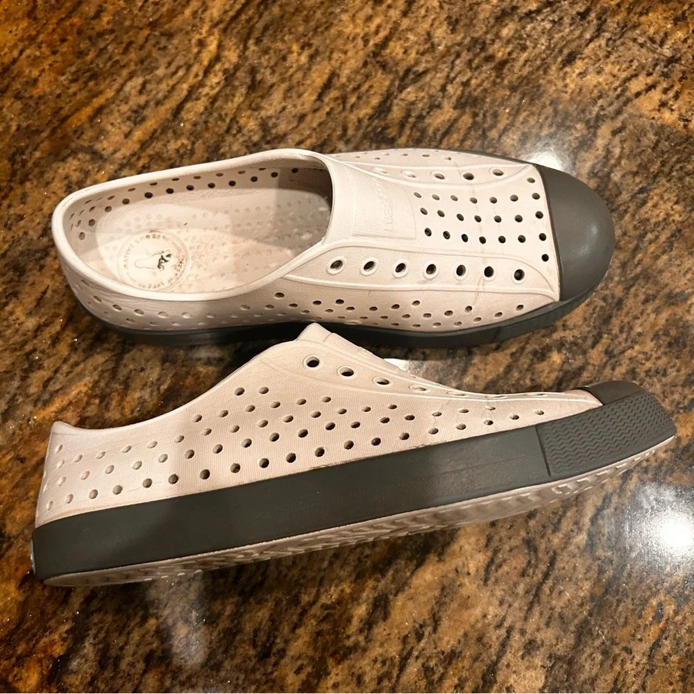 NATIVE KIDS WHITE JEFFERSON Slip-On Shoes Slip-On Shoes water closed toe 4